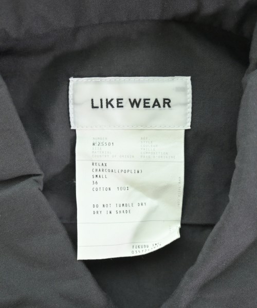 YAECA LIKE WEAR（ヤエカライクウェア）その他 グレー サイズ:36(S位) メンズ/2200695732028