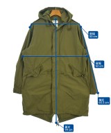 YAECA LIKE WEAR（ヤエカライクウェア）モッズコート カーキ サイズ:S メンズ/2200637891042