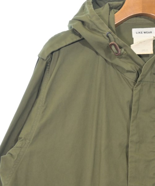 YAECA LIKE WEAR（ヤエカライクウェア）モッズコート カーキ サイズ:M メンズ/2200667987166