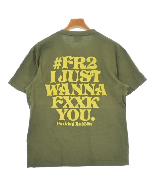 #FR2（エフアールツー）Tシャツ・カットソー カーキ サイズ:M メンズ/2200612126053