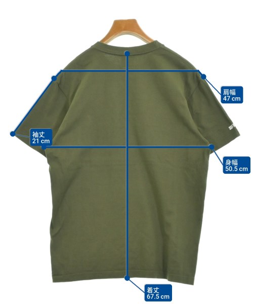 #FR2（エフアールツー）Tシャツ・カットソー カーキ サイズ:M メンズ/2200680080011