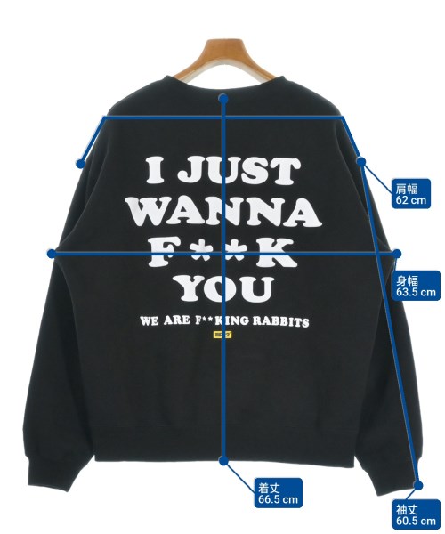 #FR2（エフアールツー）スウェット 黒 サイズ:XL メンズ/2200656112036