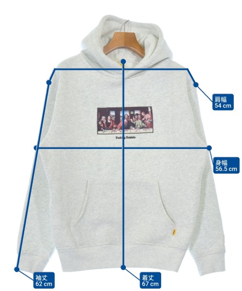 #FR2（エフアールツー）パーカー グレー サイズ:M メンズ/2200658833021