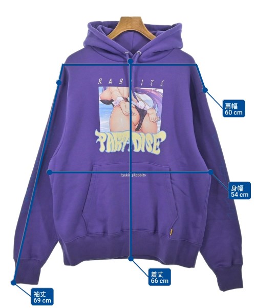 #FR2（エフアールツー）パーカー 紫 サイズ:L メンズ/2200657395063