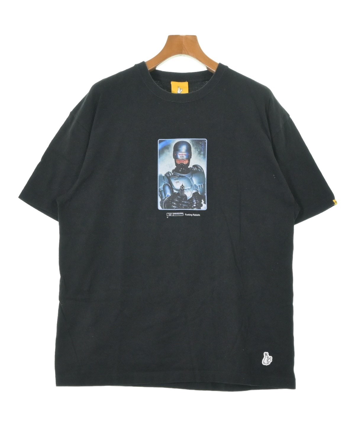 RANRA ランラ Tシャツ・カットソー メンズ 【古着】【中古】 FR2（エフアールツー）Tシャツ・カットソー 黒 サイズ:L メンズ