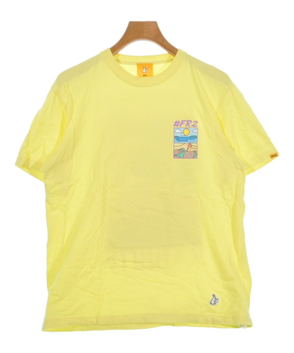 FR2（エフアールツー）Tシャツ・カットソー 黄 サイズ:M メンズ