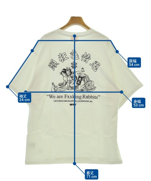 #FR2（エフアールツー）Tシャツ・カットソー 白 サイズ:L メンズ/2200708925065