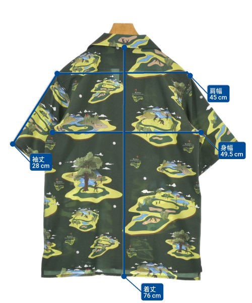 #FR2（エフアールツー）カジュアルシャツ 緑 サイズ:M メンズ/2200668010085