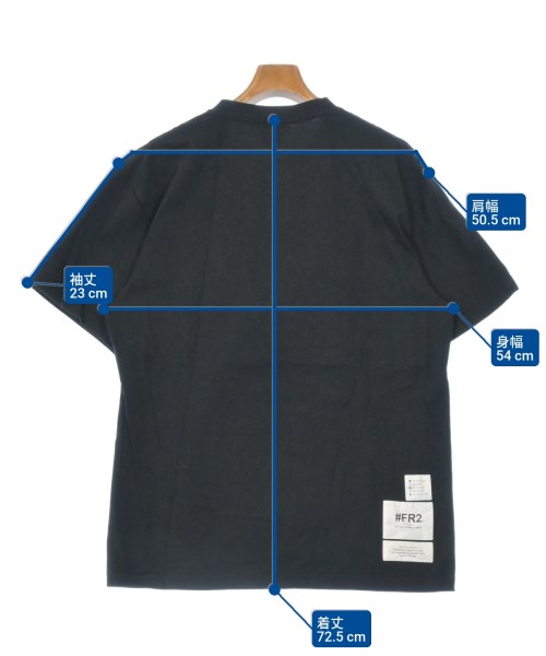 #FR2（エフアールツー）Tシャツ・カットソー 黒 サイズ:L メンズ/2200667985155
