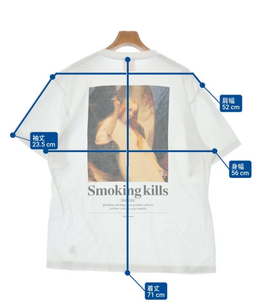 #FR2（エフアールツー）Tシャツ・カットソー 白 サイズ:L メンズ/2200667985179