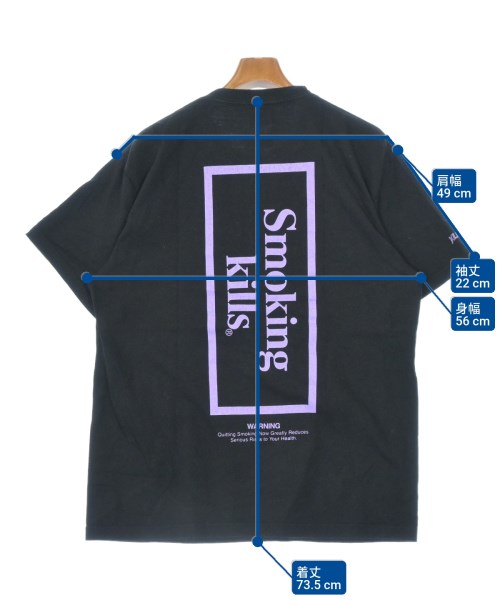 #FR2（エフアールツー）Tシャツ・カットソー 黒 サイズ:L メンズ/2200667985186