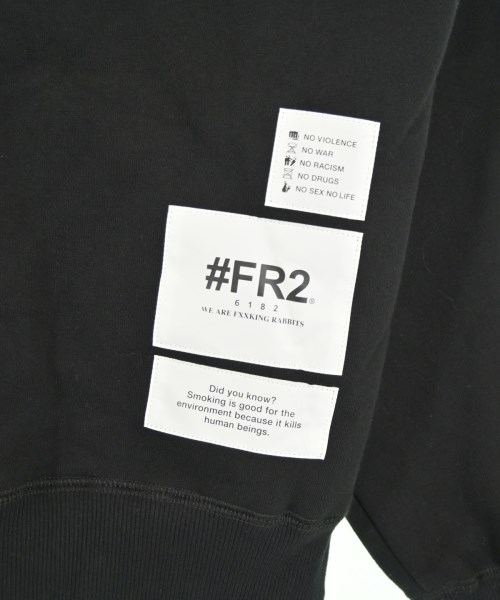 #FR2（エフアールツー）パーカー 黒 サイズ:L メンズ/2200719507069