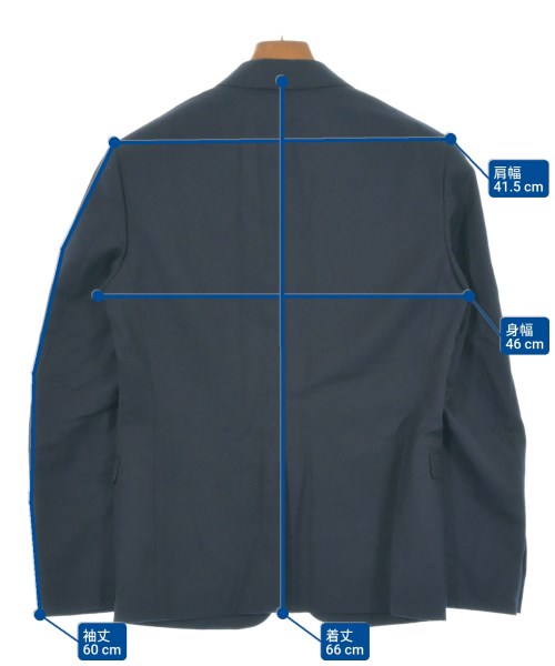 VALLIS by FACTOTUM（ヴァリスバイファクトタム）テーラードジャケット 紺 サイズ:44(S位) メンズ/2200631461104