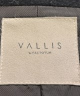 VALLIS by FACTOTUM（ヴァリスバイファクトタム）チェスターコート 黒 サイズ:46(XXL位) レディース/2200633073015