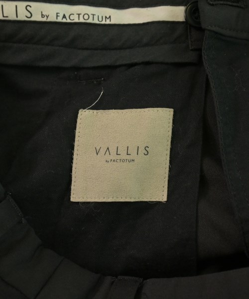 VALLIS by FACTOTUM（ヴァリスバイファクトタム）スラックス 黒 サイズ:44(S位) メンズ/2200615429076