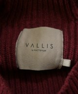 VALLIS by FACTOTUM（ヴァリスバイファクトタム）ニット・セーター 赤 サイズ:44(S位) メンズ/2200638699180