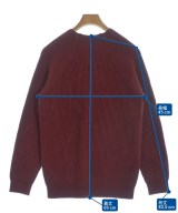 VALLIS by FACTOTUM（ヴァリスバイファクトタム）ニット・セーター 赤 サイズ:44(S位) メンズ/2200638699180