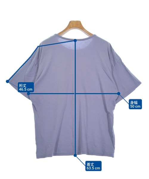 VALLIS by FACTOTUM（ヴァリスバイファクトタム）Tシャツ・カットソー 紫 サイズ:46(M位) メンズ/2200638699395