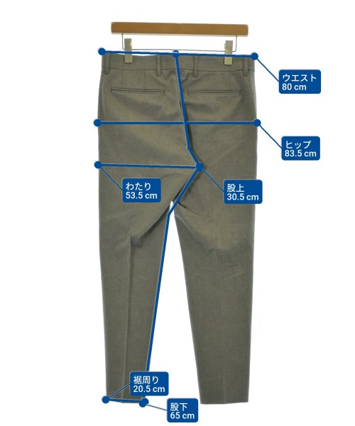 VALLIS by FACTOTUM（ヴァリスバイファクトタム）スラックス ベージュ サイズ:46(M位) メンズ/2200638699548