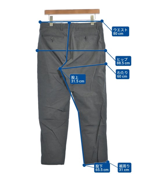 VALLIS by FACTOTUM（ヴァリスバイファクトタム）スラックス グレー サイズ:46(M位) メンズ/2200659912169