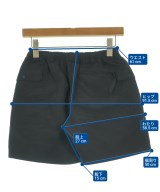 山と道（ヤマトミチ）ショートパンツ 黒 サイズ:XS レディース/2200634842139