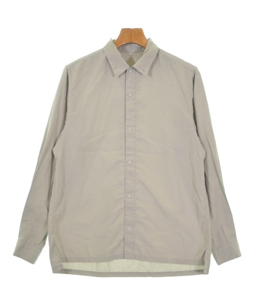 山と道(ヤマトミチ)カジュアルシャツ グレー サイズ:S/2200671117047