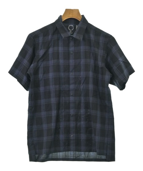 山と道(ヤマトミチ)カジュアルシャツ 紺 サイズ:S/2200676855142
