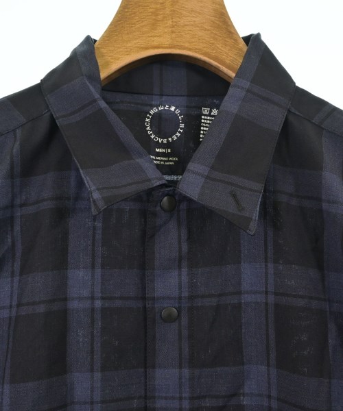 山と道（ヤマトミチ）カジュアルシャツ 紺 サイズ:S メンズ/2200676855142
