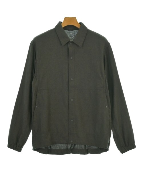 山と道(ヤマトミチ)カジュアルシャツ グレー サイズ:S/2200677158037