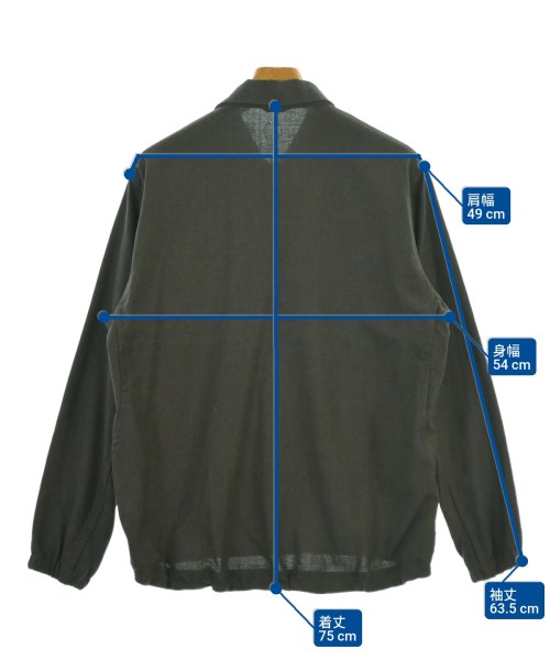 山と道（ヤマトミチ）カジュアルシャツ グレー サイズ:S メンズ/2200677158037