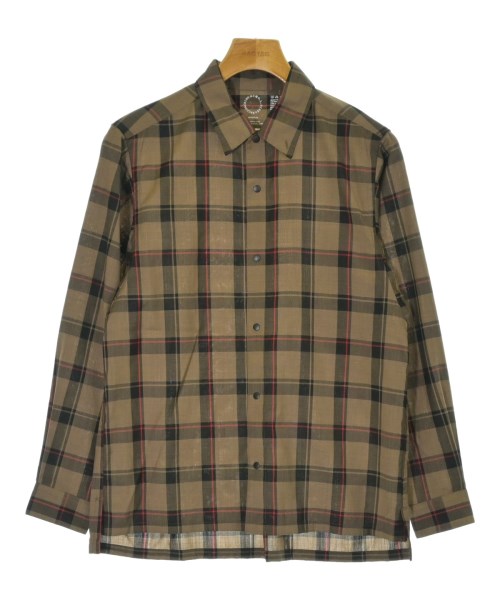 山と道(ヤマトミチ)カジュアルシャツ ベージュ サイズ:S/2200677158044