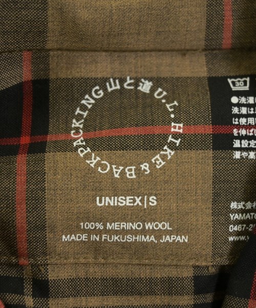 山と道（ヤマトミチ）カジュアルシャツ ベージュ サイズ:S メンズ/2200677158044