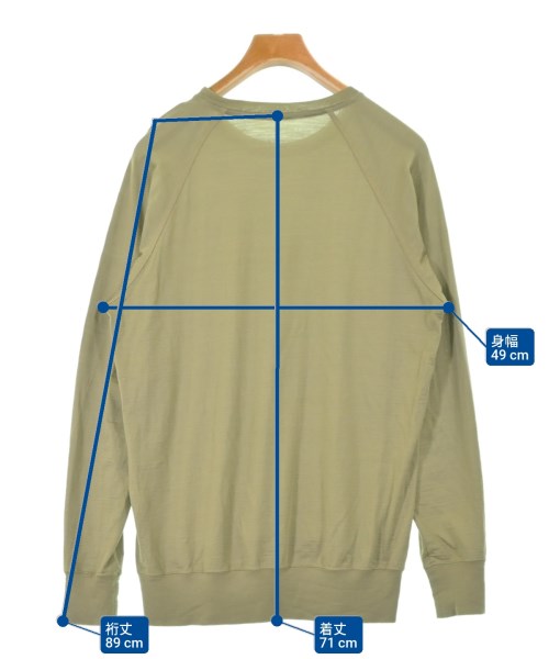 山と道（ヤマトミチ）Tシャツ・カットソー カーキ サイズ:M メンズ/2200677960050