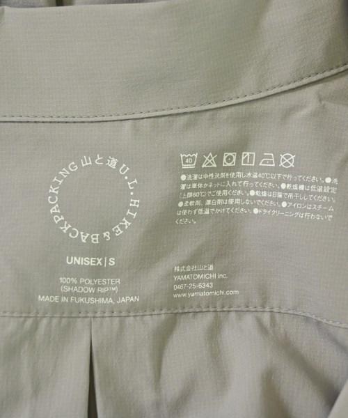 山と道（ヤマトミチ）カジュアルシャツ グレー サイズ:S メンズ/2200679007074