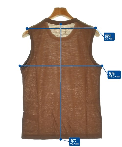 山と道（ヤマトミチ）Tシャツ・カットソー 茶 サイズ:S メンズ/2200679007081