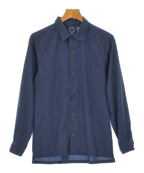 山と道(ヤマトミチ)カジュアルシャツ 紺 サイズ:S/2200680587022