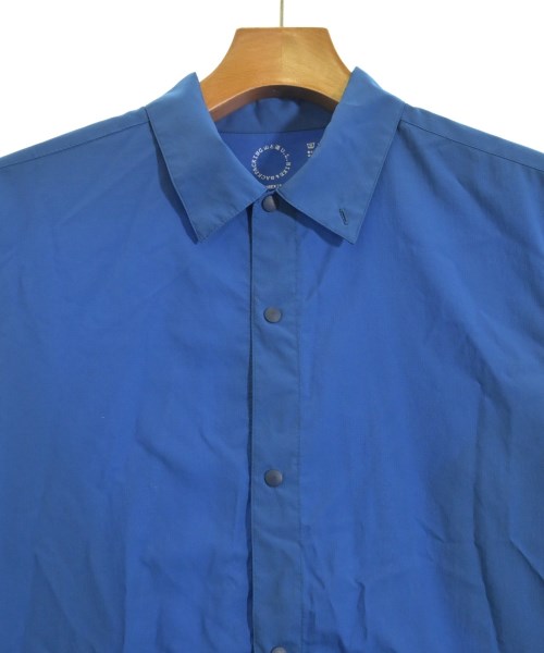 山と道（ヤマトミチ）カジュアルシャツ 青 サイズ:S メンズ/2200680766076
