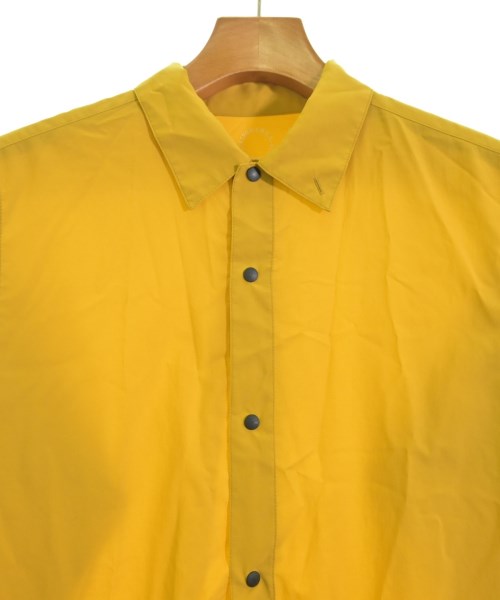 山と道（ヤマトミチ）カジュアルシャツ 黄 サイズ:S メンズ/2200680766106