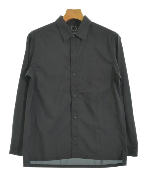 山と道(ヤマトミチ)カジュアルシャツ 黒 サイズ:S/2200680766113