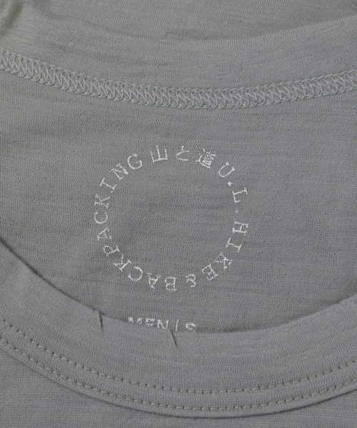 山と道（ヤマトミチ）Tシャツ・カットソー グレー サイズ:S メンズ/2200681732100