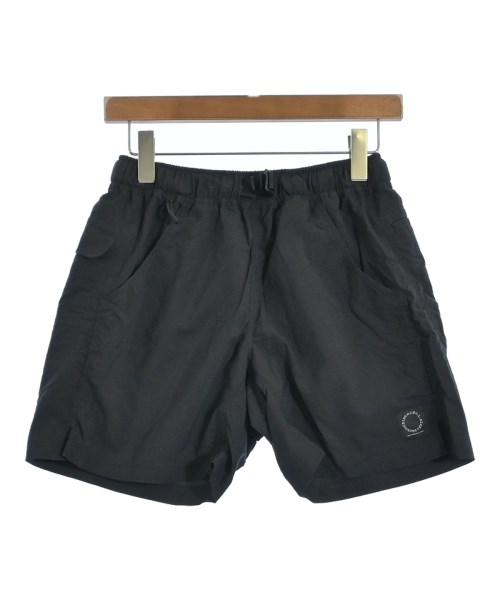 山と道(ヤマトミチ)ショートパンツ 黒 サイズ:S/2200635553096