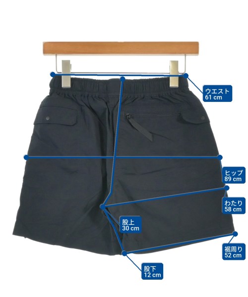 山と道（ヤマトミチ）ショートパンツ 紺 サイズ:S メンズ/2200664544041