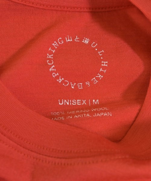 山と道（ヤマトミチ）Tシャツ・カットソー 赤 サイズ:M メンズ/2200723529064