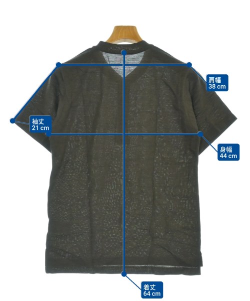 山と道（ヤマトミチ）Tシャツ・カットソー 茶 サイズ:S メンズ/2200687866038