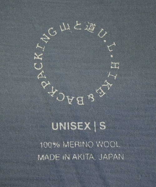 山と道（ヤマトミチ）Tシャツ・カットソー 青 サイズ:S メンズ/2200690389135