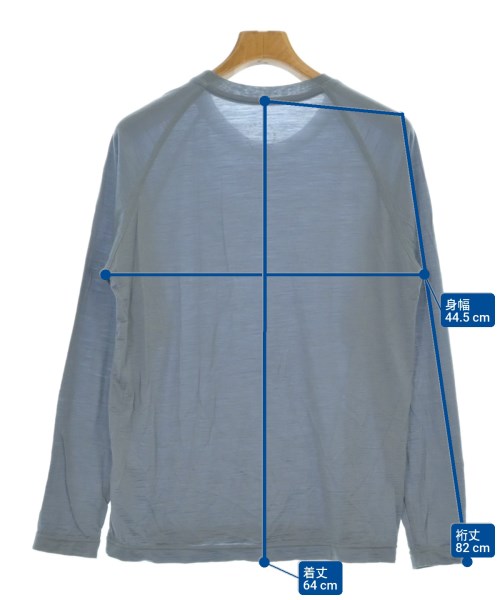 山と道（ヤマトミチ）Tシャツ・カットソー 青 サイズ:S メンズ/2200690389135