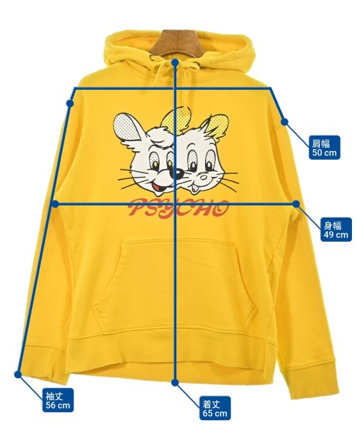 TOKYO CULTUART by BEAMS（トーキョーカルチャートバイビームス）パーカー 黄 サイズ:M メンズ/2200640142018