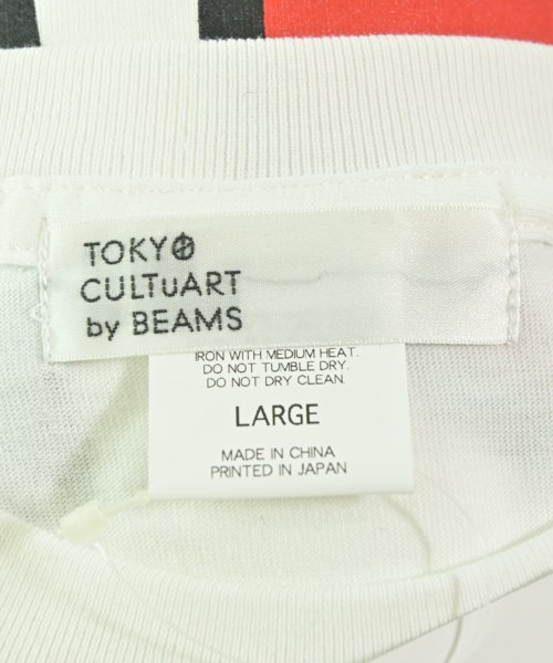 TOKYO CULTUART by BEAMS（トーキョーカルチャートバイビームス）Tシャツ・カットソー 白 サイズ:L メンズ/2200643081024
