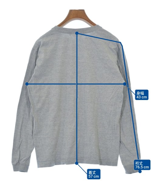 TOKYO CULTUART by BEAMS（トーキョーカルチャートバイビームス）Tシャツ・カットソー グレー サイズ:S メンズ/2200695799021