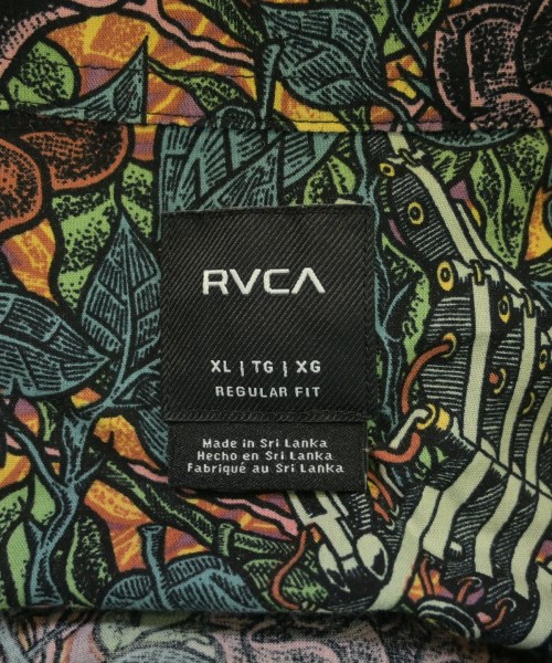 RVCA（ルーカ）カジュアルシャツ 緑 サイズ:XL メンズ/2200629317093